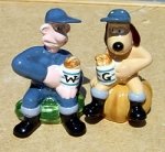 Wallace and Gromit Salt and Pepper